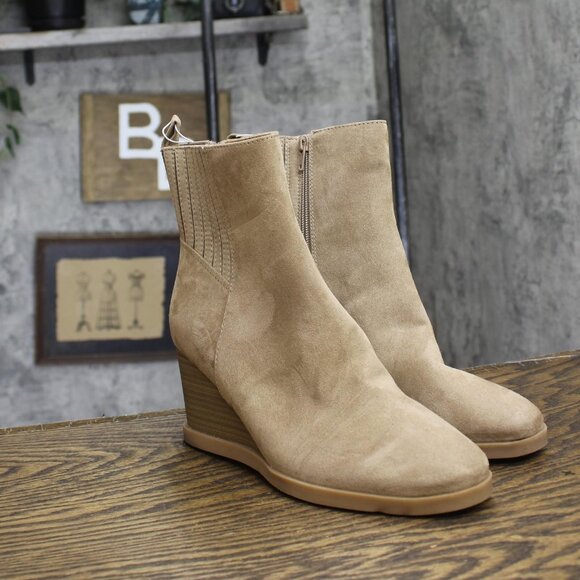 Universal Thread Womens Cypress Winter Boots 88375523 Taupe Brown 8.5M - Picture 1 of 7